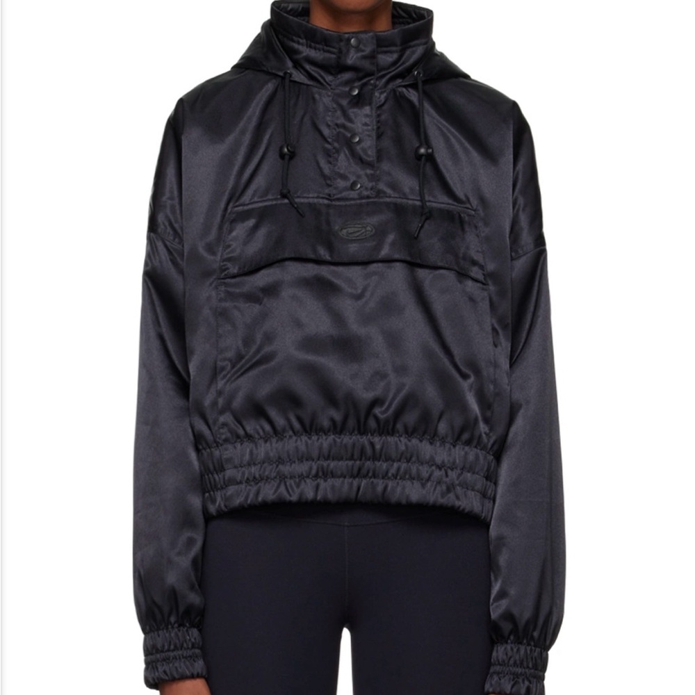 NWT Nike satin hoodie jacket.